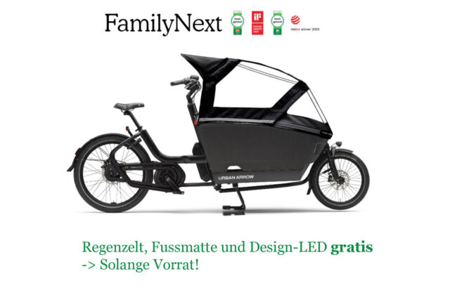 Urban Arrow Family Next Pro Cargo 545Wh